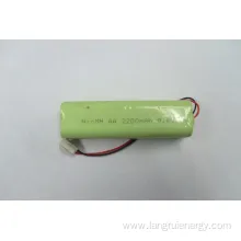 Rechargeable NiMH AA 9.6V 2200mAh Global Batteries